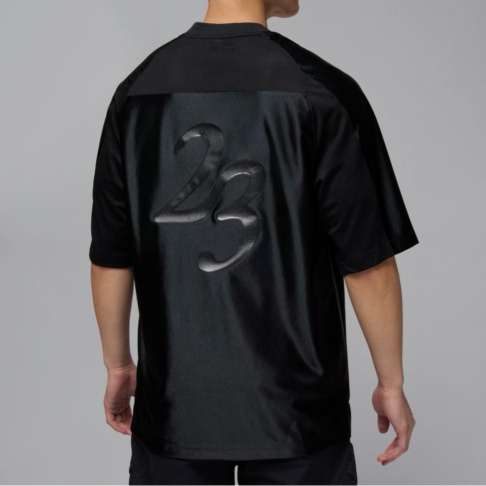 NWT $75 Nike Jordan MVP Lifestyle Jersey Mens XXL Black Loose Fit - Picture 2 of 6